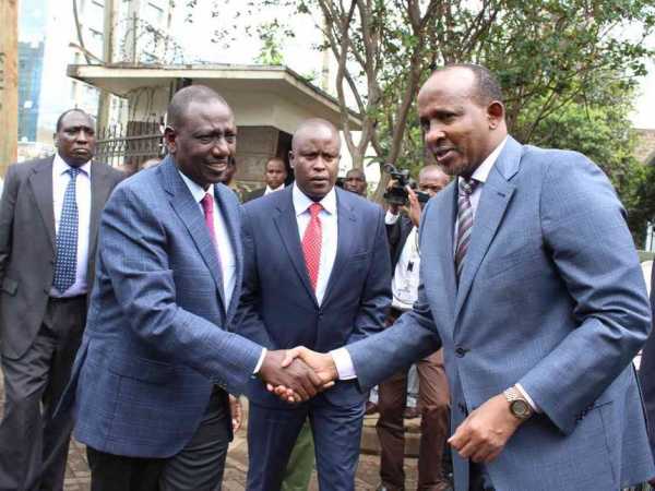 Aden Duale and William Ruto