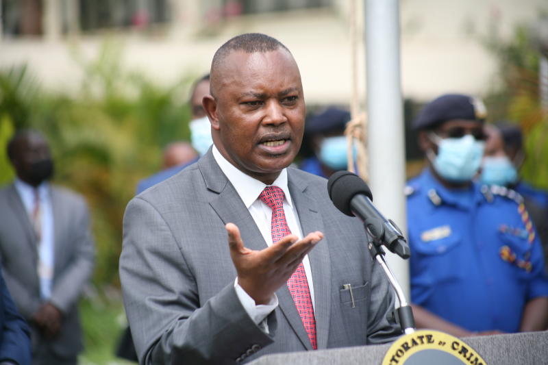DCI boss George Kinoti sentenced to 4 months at Kamiti Prison