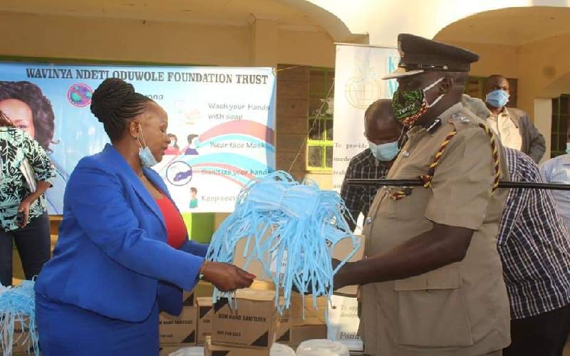 Join State relief efforts to combat Covid-19, Wavinya tells counties