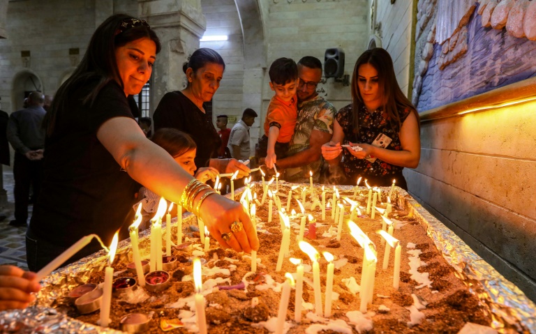 Iraqi Christians celebrate first Easter 'Holy Fire' » Capital News