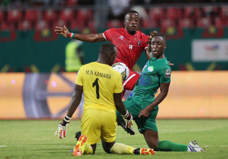 Sierra Leone out after penalty miss in defeat to Equatorial Guinea : The standard Sports
