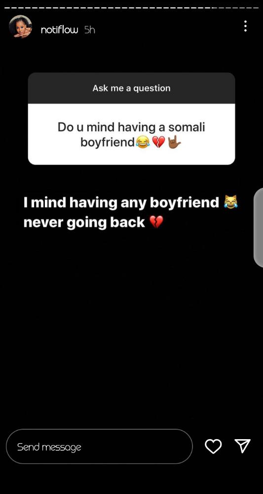 Notiflow Vows Never To Date Men Despite Break-Up With King Alami (Screenshot)