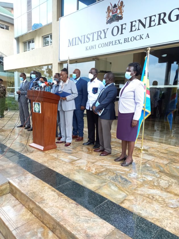 CS Juma Puts Energy Sector Officials On Notice Over Their Perfomance