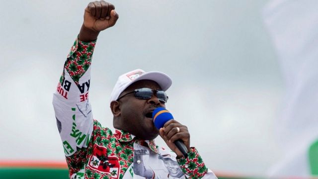 Bwana Nkurunziza mu gikorwa cyo kwamamaza uzamusimbura