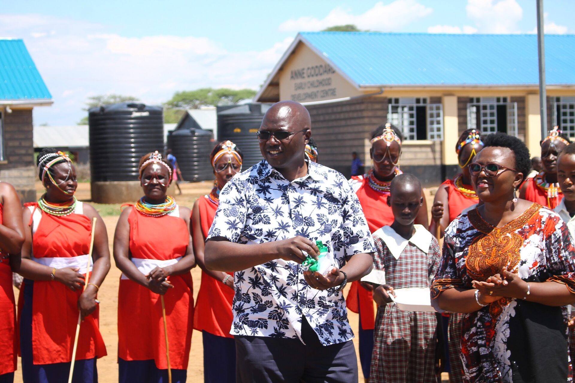 School swept by floods gets new classrooms