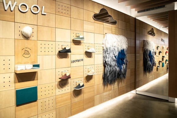 An Allbirds store in Manhattan.