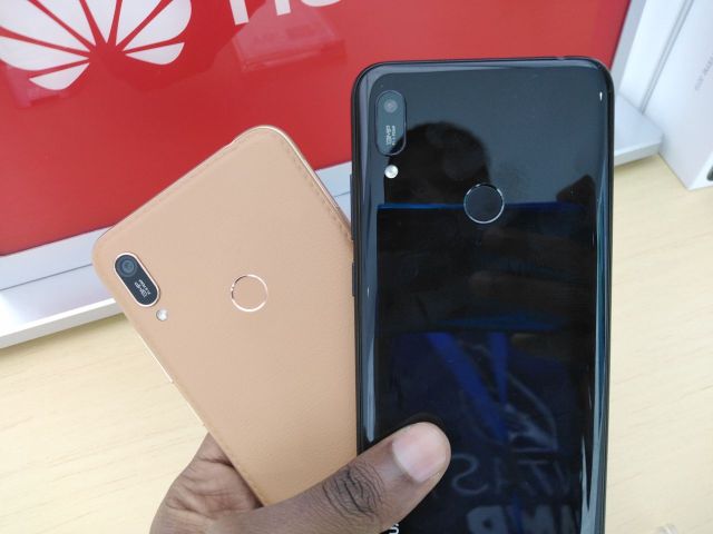 Huawei Y6 Prime 2019 camera and fingerprint sensor