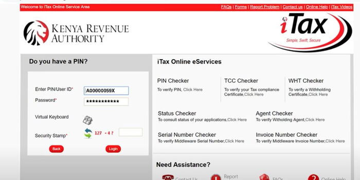 How to File Nil and PAYE KRA Returns on iTax