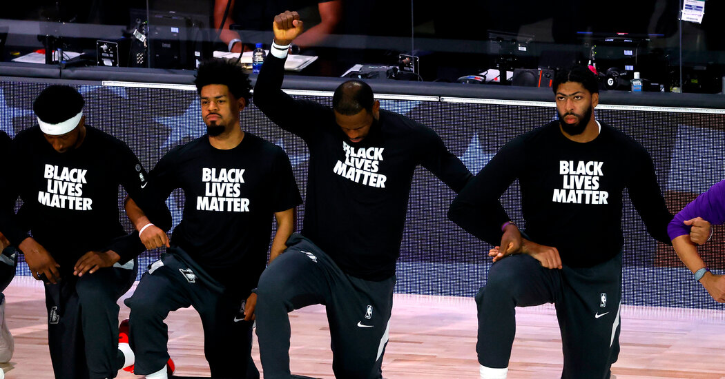 LeBron James Says He Doesn’t Care if Trump Shuns N.B.A. Over Protests