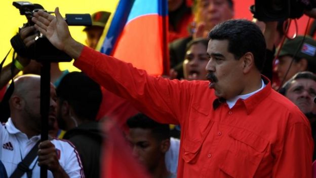 Venezuela's Guaidó vows crippling strikes