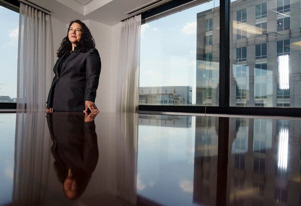 Isabel Casillas Guzman, the head of the Small Business Administration.