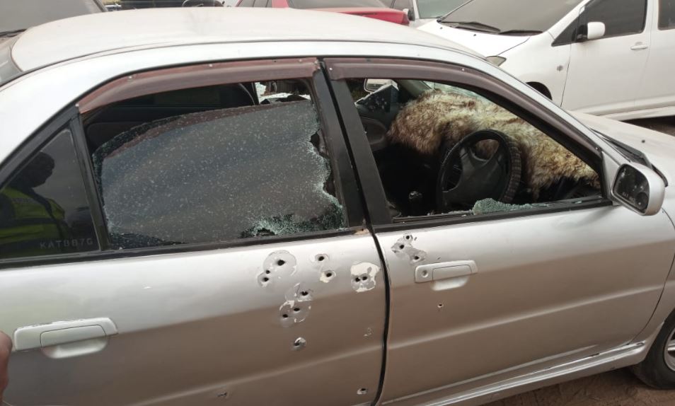 Mystery of 2040 Bullets Found in Abandoned Car Riddled With Bullets in Utawala