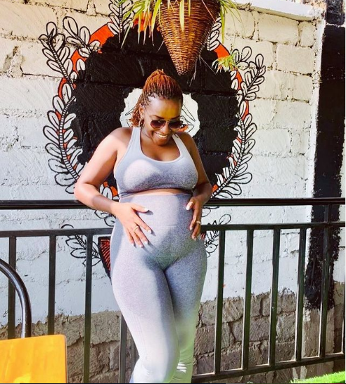 Ivy Namu Flaunts Grown Baby Bump (Photo)