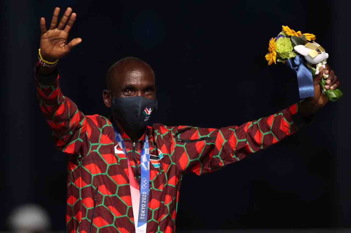 Kenyan national anthem rings loud at 2020 Tokyo Olympics closing ceremony : The standard Sports