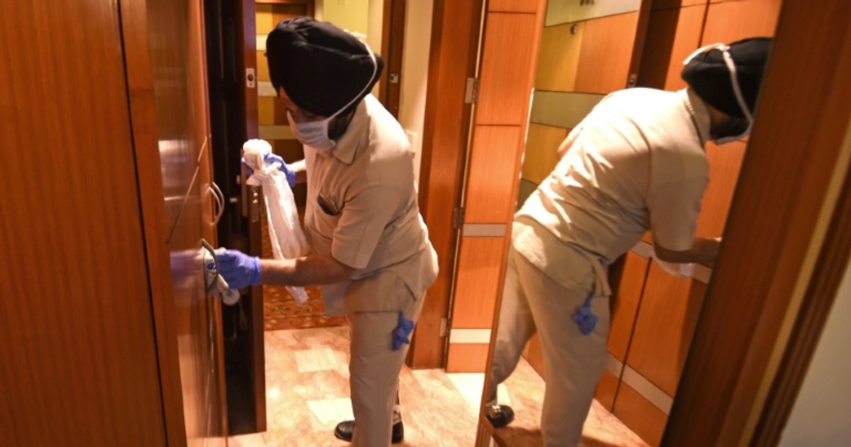 Hotels and ashrams repurposed for Delhi coronavirus surge