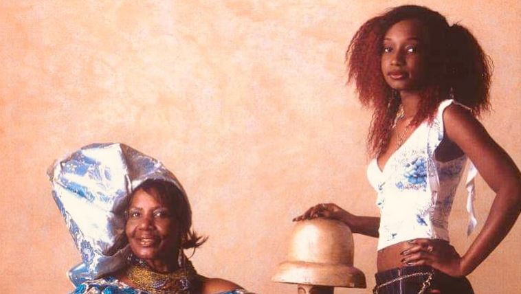 STUNNING PHOTO of Orie Rogo Manduli and a Young Tallia Oyando