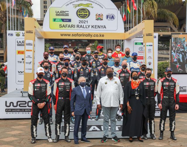 Uhuru's speech during the official launch of the WRC Safari Rally Kenya at KICC : The standard Sports