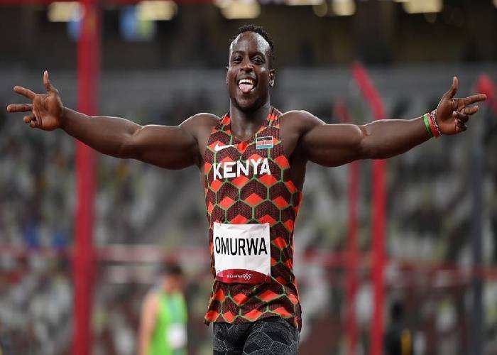 Ferdinand Omanyala joins Kenya Police : The standard Sports