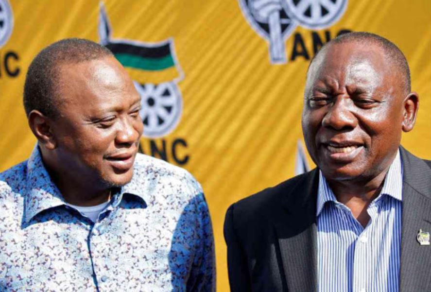 President Uhuru in South Africa To Deepen Bilateral Ties