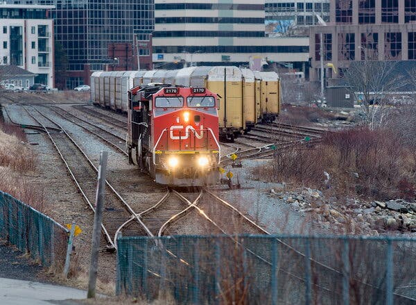 Canadian National has challenged a smaller rival, Canadian Pacific, in a battle to buy Kansas City Southern.