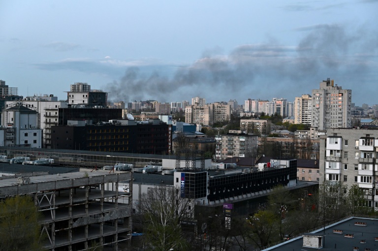 Russia strikes Kyiv during UN chief's visit as Moscow presses offensive » Capital News