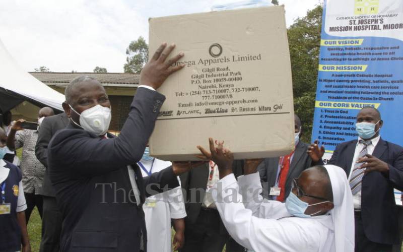 Key hospitals in Migori to benefit from Equity’s PPEs for 18 months