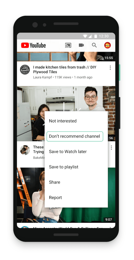 YouTube gets sortable topics, filtering capabilities, and improvements to recommended videos