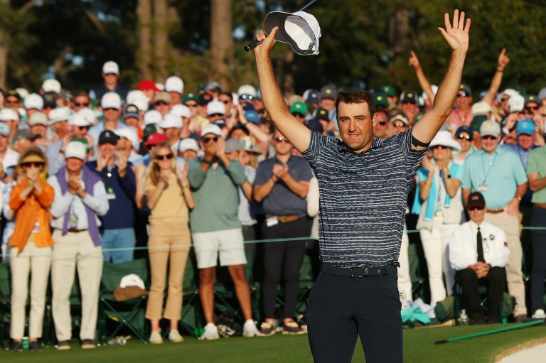 No.1 Scheffler wins first major at Masters after Tiger's return