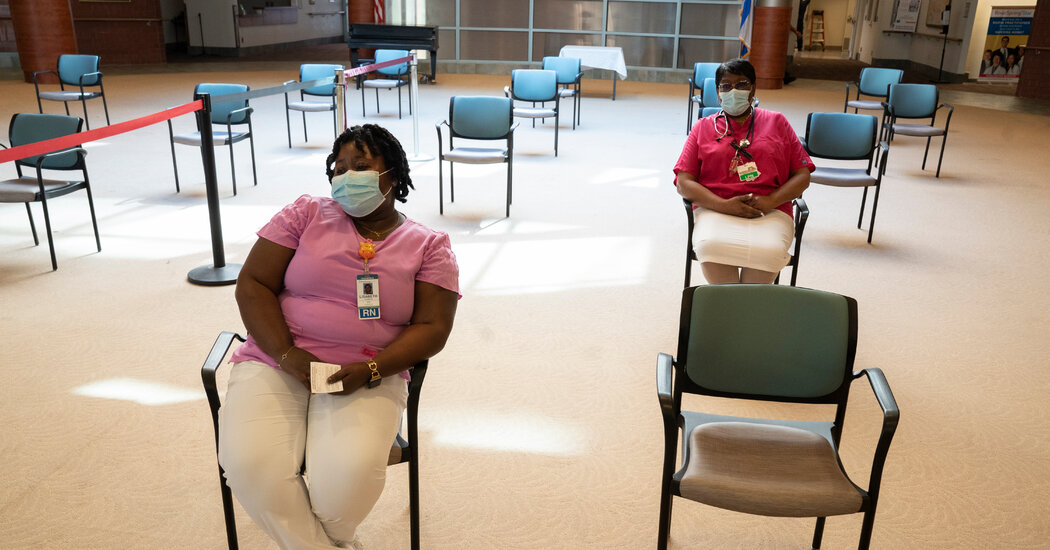 About 86 percent of home health aides in New York have met a deadline to be vaccinated.