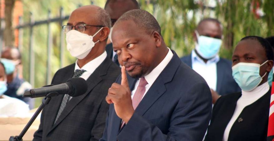 CS Kagwe Aims Dig at DP Ruto Over BBI Success
