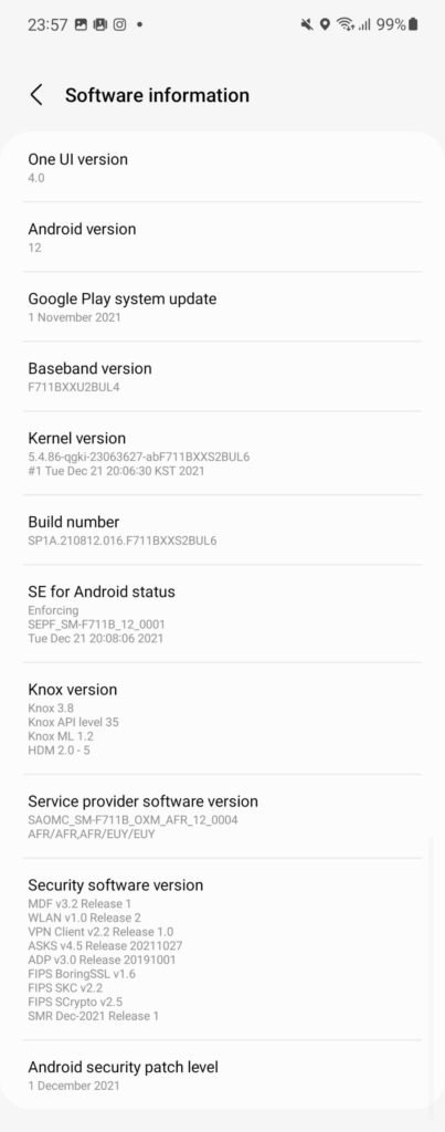 What's new with Android 12, OneUI 4 on the Galaxy Z Flip3: 