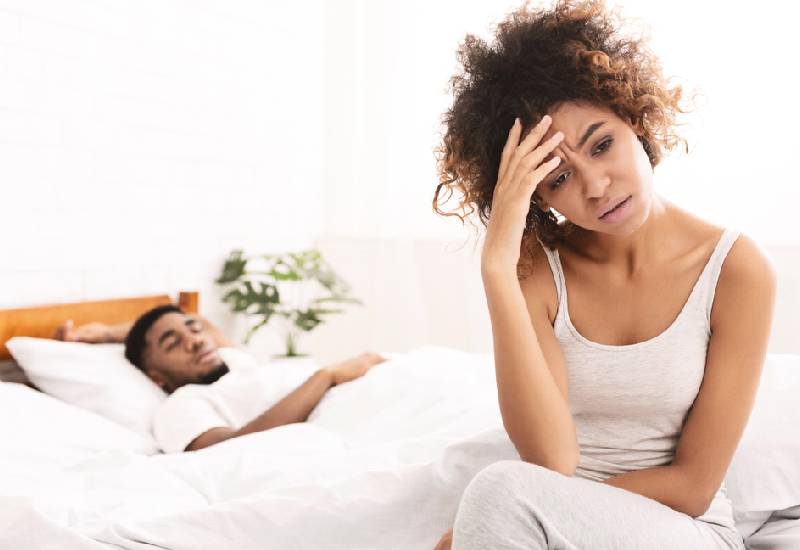 'Stressed, tired and skint and I don't want to have sex with my annoying husband' Eve woman