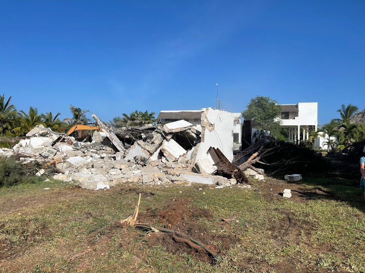 Demolition Of Diani Hotel In Land Row With SK Macharia Escalates To A Diplomatic Tiff As Polish Investor Collapses