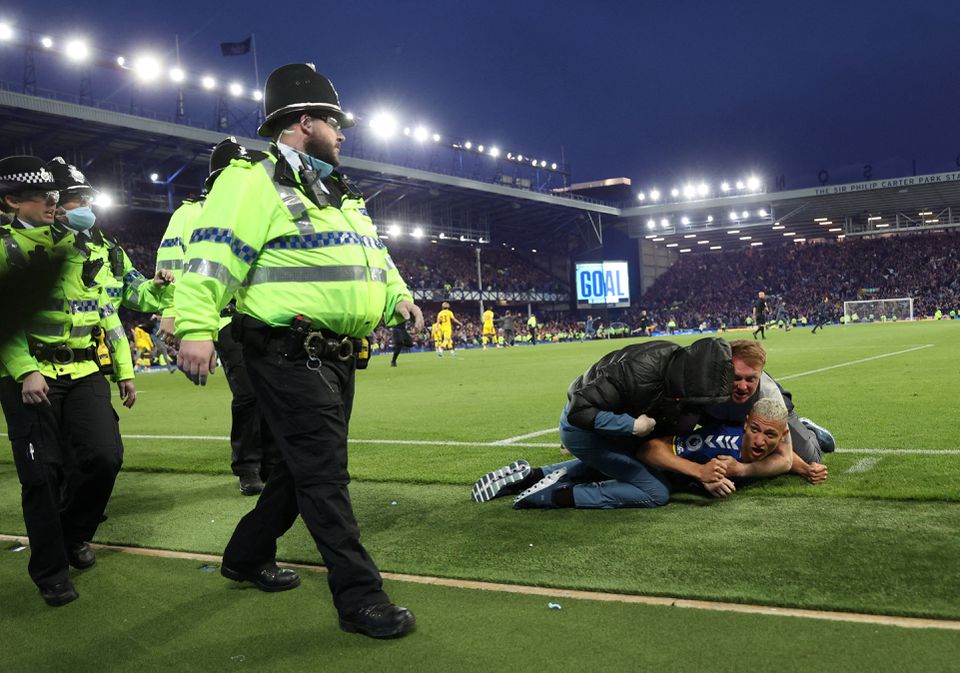 FA investigating pitch invasions, condemns 'anti-social behaviour' from fans : The standard Sports