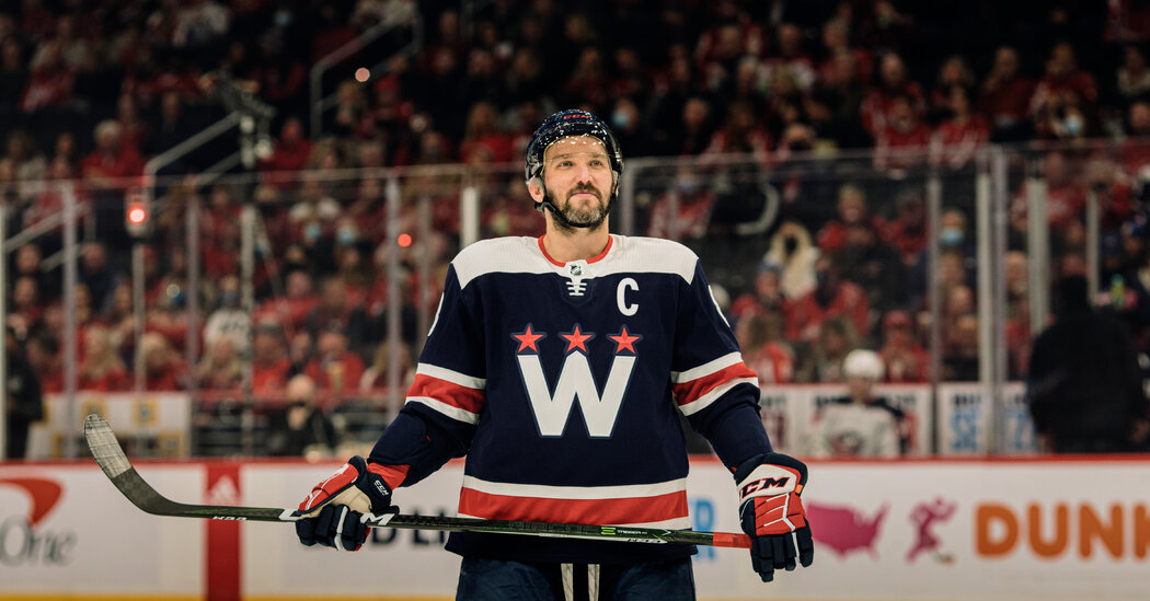 Alex Ovechkin Is Chasing Wayne Gretzky's Goals Record