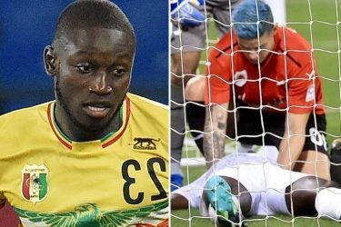 Coulibaly thanks Rodriguez for help after heart attack on pitch : The standard Sports