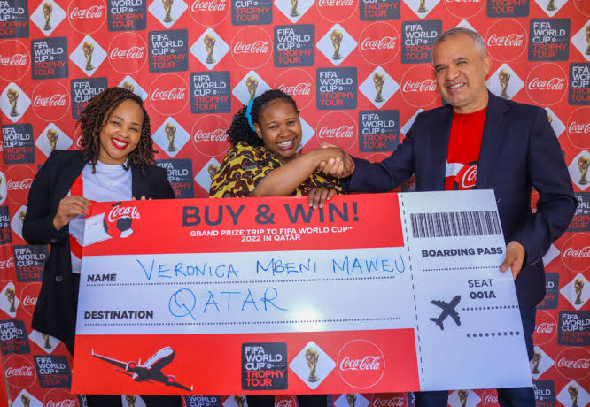 Qatar 2022: Kayole Mom Wins World Cup Ticket from Coca Cola