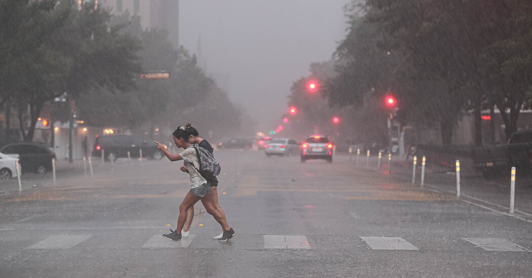 A Storm Soaks Austin and the Texas Corridors of Power