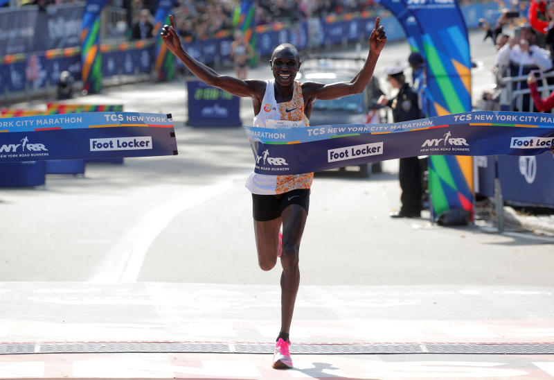 The Standard - Kenya: Kenyan half marathon world record holder Kamworor hit by motorcycle, suffers head and ankle injuries | The Standard
