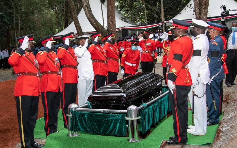 State spent Sh. 260 million on Mwai Kibaki's funeral