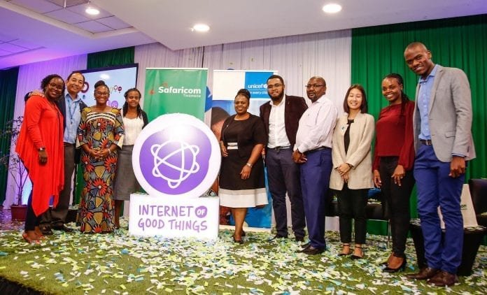 UNICEF partners with Safaricom to Launch Internet of Good Things in Kenya