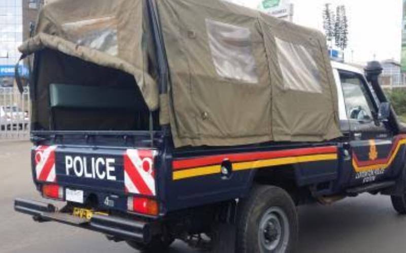 Wang'uru OCS collapses and dies in his house