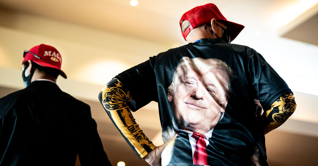 Marooned at Mar-a-Lago, Trump Still Has Iron Grip on Republicans