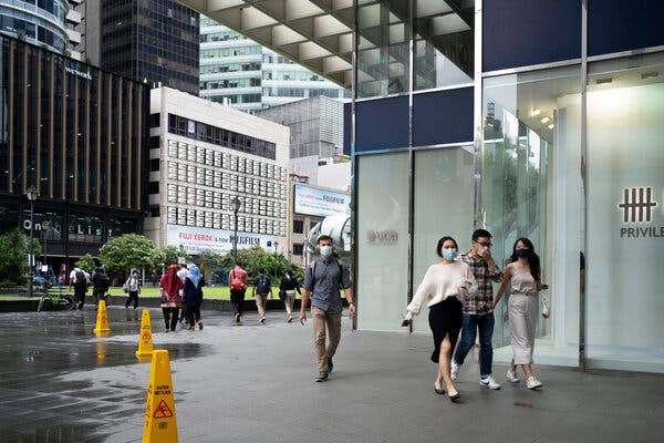 Singapore opened its borders to more countries and loosened quarantine rules for some inbound travelers on Friday. Cases have risen recently, but the number of severe cases has leveled off.
