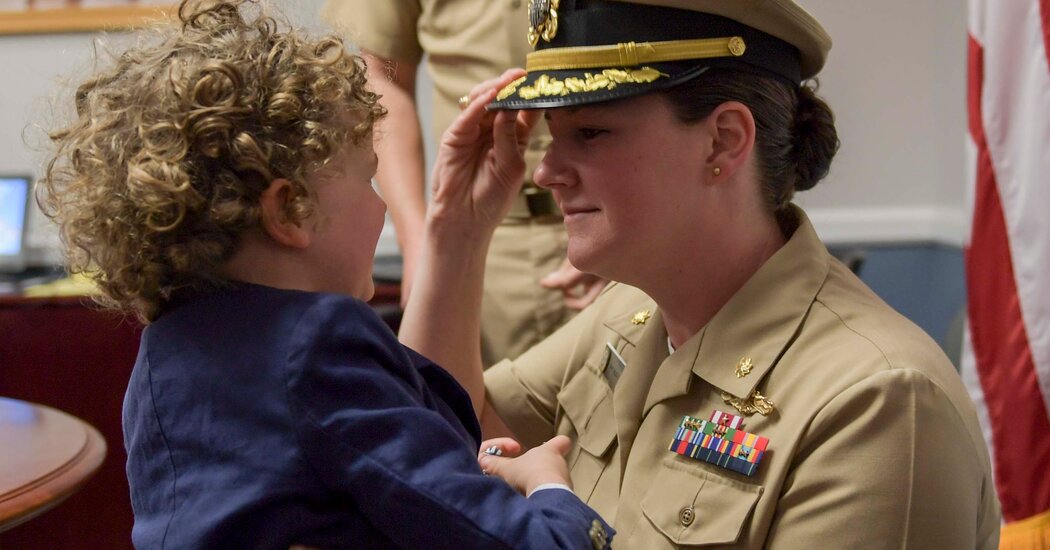 Cmdr. Billie J. Farrell is the U.S.S. Constitution's First Woman Commander