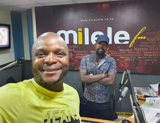 Alex Mwakideu's reaction after learning about Jalango's exit from Milele FM