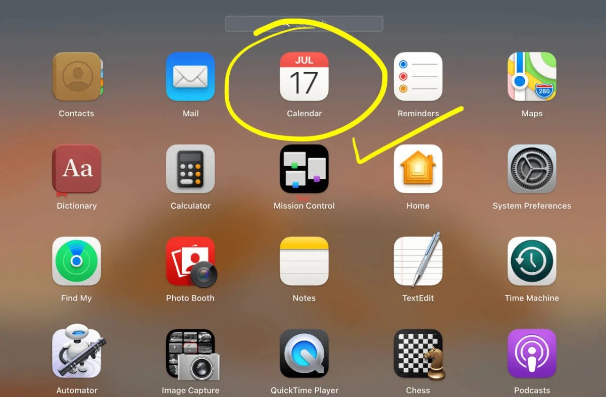 Apple Calendar App on the Mac is really good