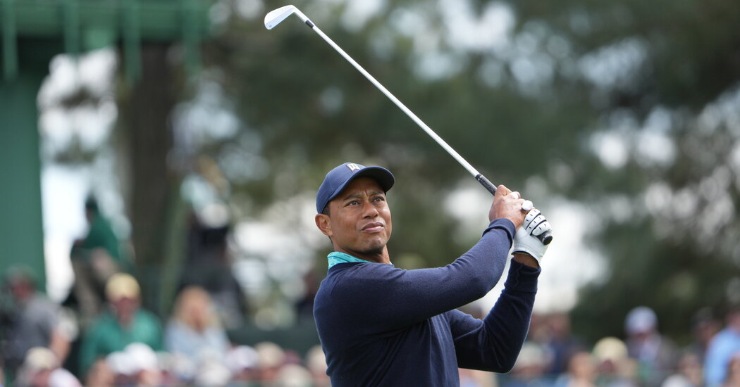 Masters 2022: Tiger Takes the Course for Second Round