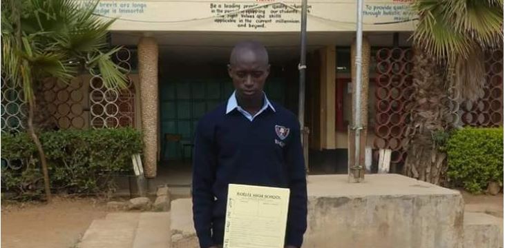 Student who sat KCPE Four Times Finally Joins High School