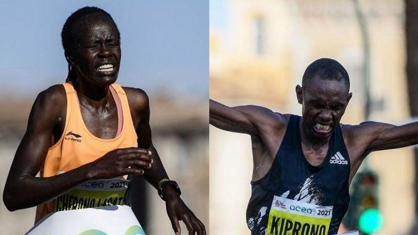 Kenyans take home men's, women's titles at Rome Marathon : The standard Sports